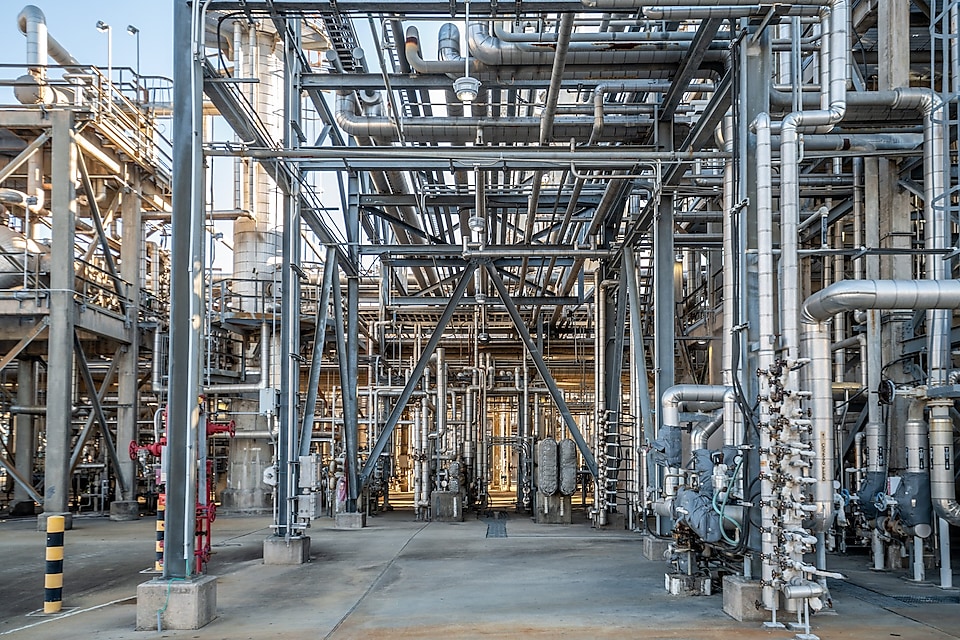 A photo of Shell Geismar's assets and facilities.