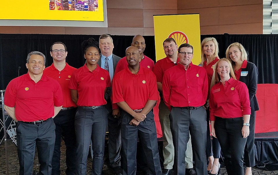 Shell representatives at various recruiting conferences